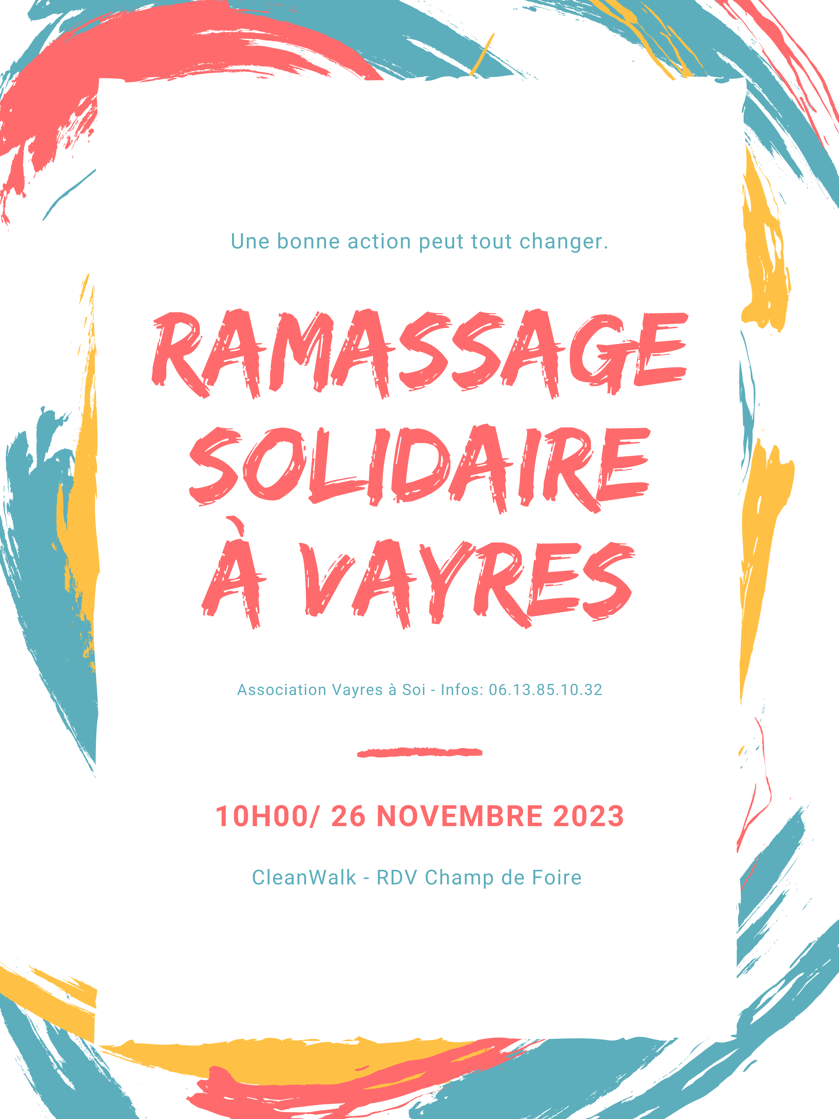 SERD 2023- une nouvelle CleanWalk à Vayres pour novembre