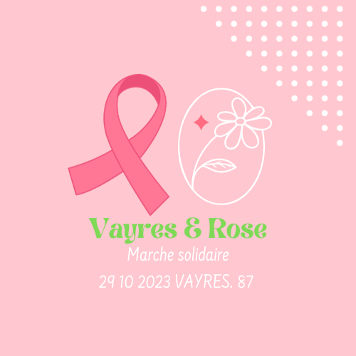 Vayres marche pour Octobre Rose