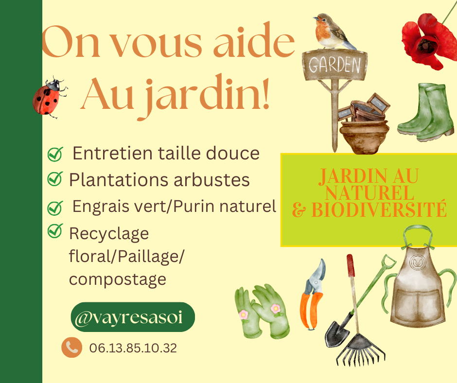 Conseils et petites formations Jardin naturel Conseils et petites formations Jardin naturel