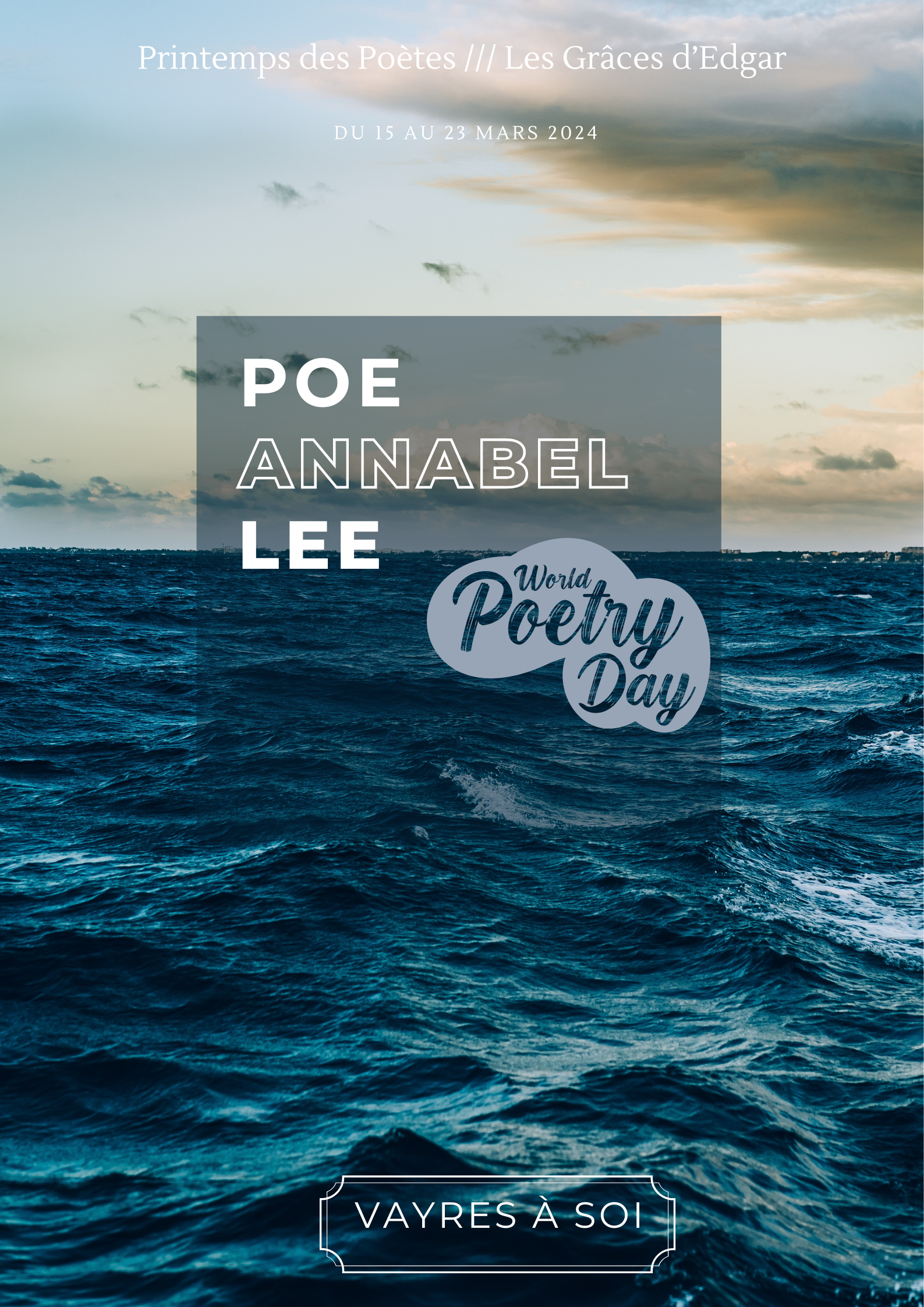 Poe d&rsquo; Edgar au Printemps des Poètes