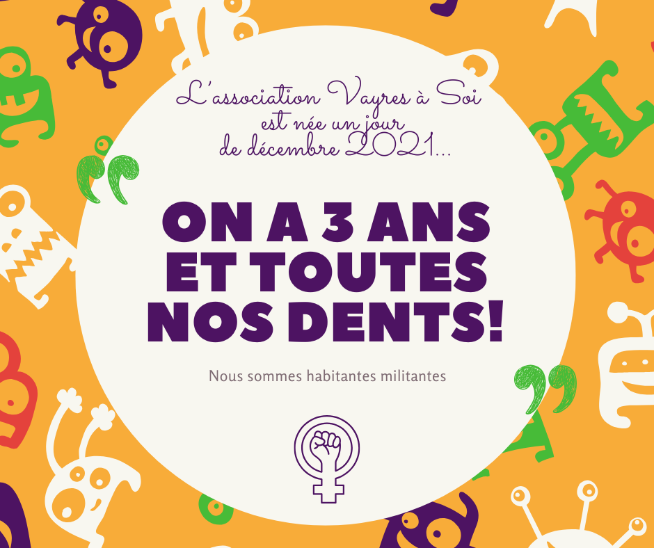 anniversaire vayres à soi écologie sociale