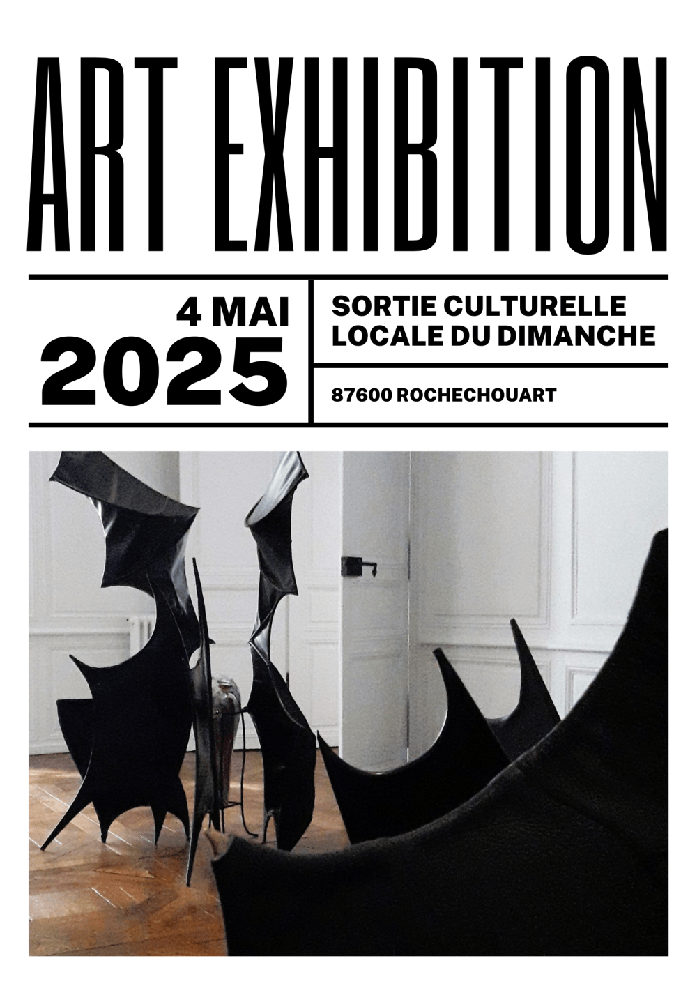 Sorties artistiques mai 2025