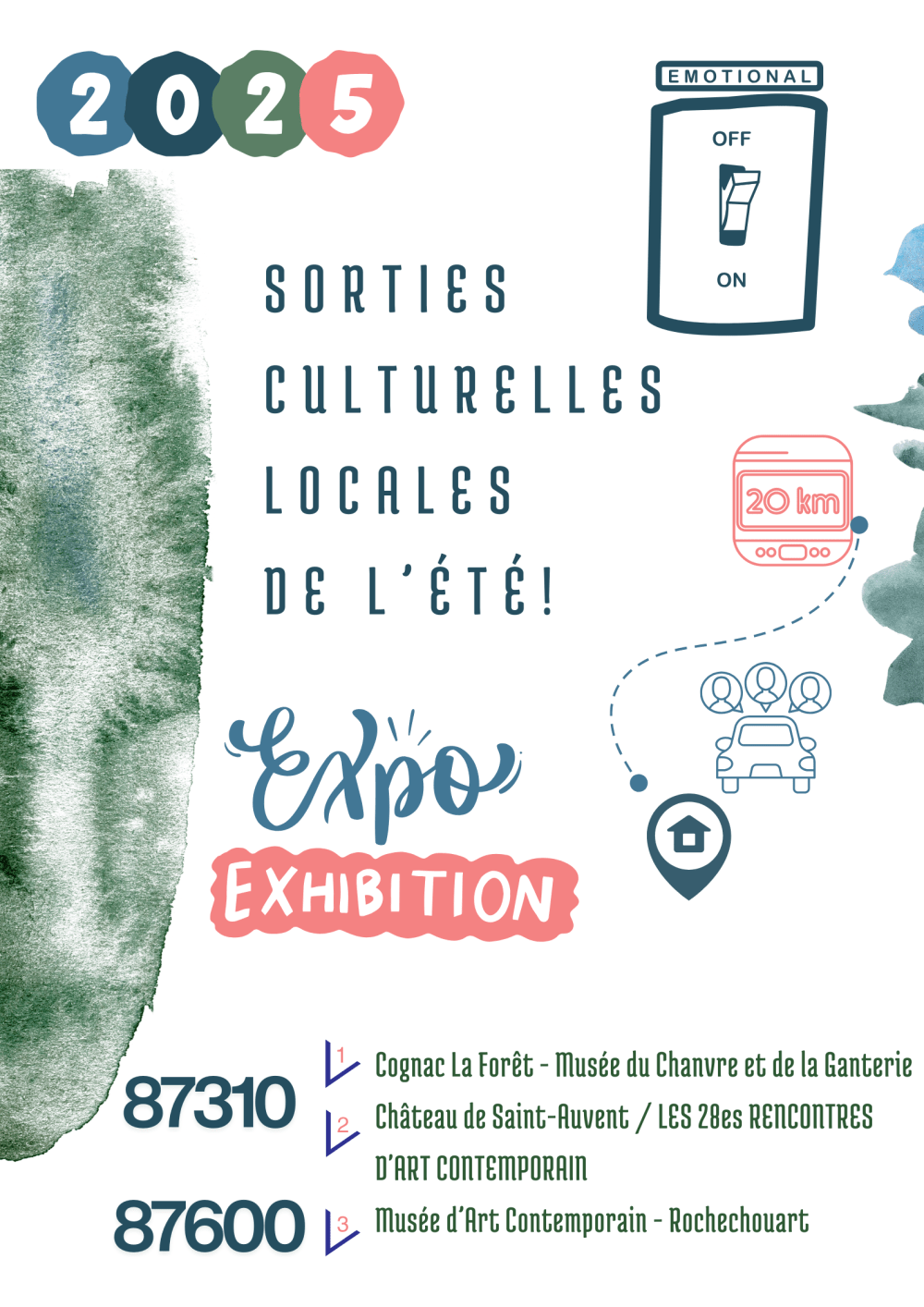 Sorties culturelles de l&rsquo;été 2025