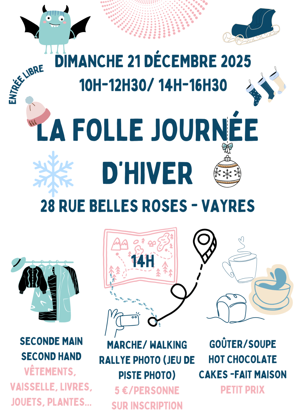 On fête le 21 décembre à Vayres!